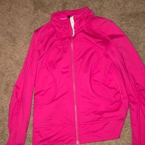 Pink lululemon tennis jacket
